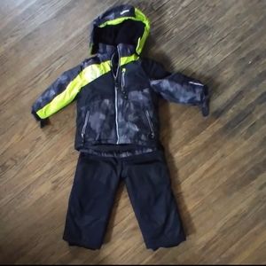 Snowsuit, snow bib, snow pants, coat